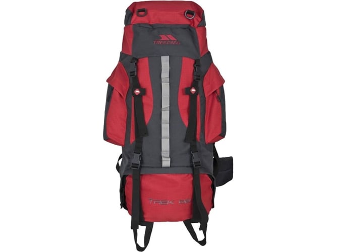 Mochilas de Campismo TRESPASS Trek 66 (66 L) Trespass - Mochilas - 66 L, impermeável, suspensão, bolso frontal