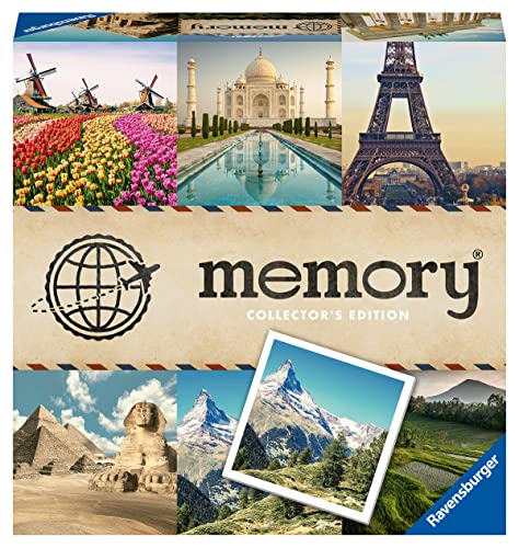Jogo Didático RAVENSBURGER Collectors´ Memory: Viagem (Idade Mínima Recomendada: 6 anos) Ravensburger - Jogos de cartas - memória, viagem, 6 anos