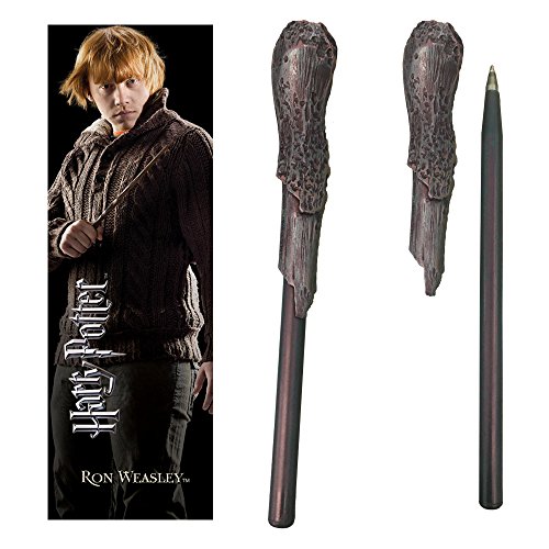 Caneta de Tinta Permanente HARRY POTTER Ron Weasley The Noble Collection - Armas de brinquedo e acessórios - caneta, tinta permanente, Harry Potter, ron weasley, cores metalizadas, saga