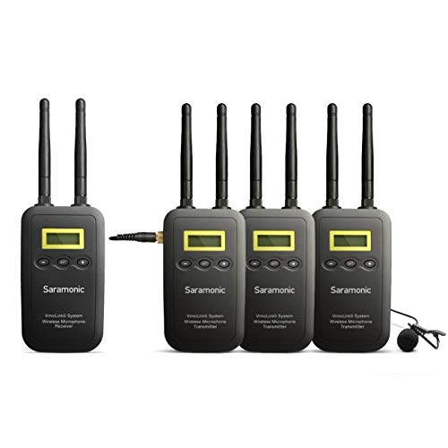 Sistema Microfone Wireless SAMSON Vmiclink5 Saramonic - Áudio - microfone, wireless, transmissor, receptor, rádio