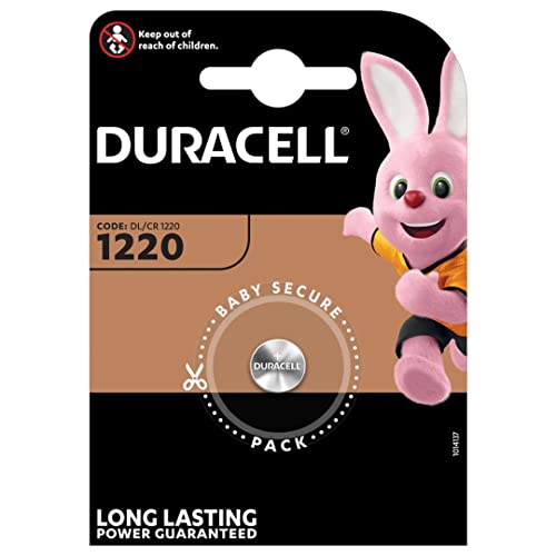Pilha não recarregável DURACELL DL 1220 (1 unidade) Duracell - Baterias de uso geral - litio, button/coin, 3 V, 1 unidade