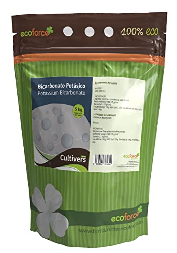 Cultivadores Bicarbonato De Potássio 5Kg CULTIVERS - Adubos - bicarbonato de potássio, 5kg