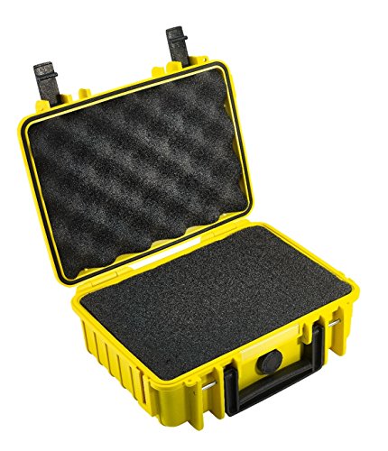 Mala de Fotografia BWIP1000YSI (Amarelo - 31x21x10cm) B&W International - Bolsas e estojos para câmeras - amarelo, 31x21x10cm, policarbonato
