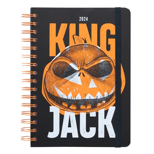 Agenda Escolar ERIK EDITORES Disney: Nightmare Before Christmas (A5 - 2023/2024) Grupo Erik - Calendários, organizadores e planejadores - A5, disney, Nightmare Before Christmas, 2023-2024