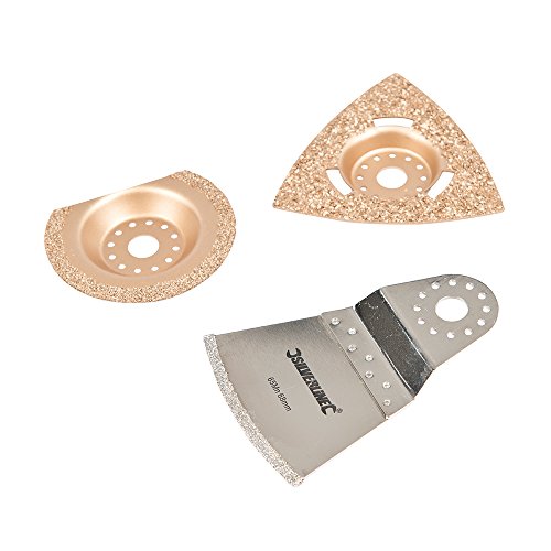 Conjunto de Facas para Multicortador SILVERLINE 883367 Silverline - Acessórios para ferramentas - conjunto, facas, multicortador