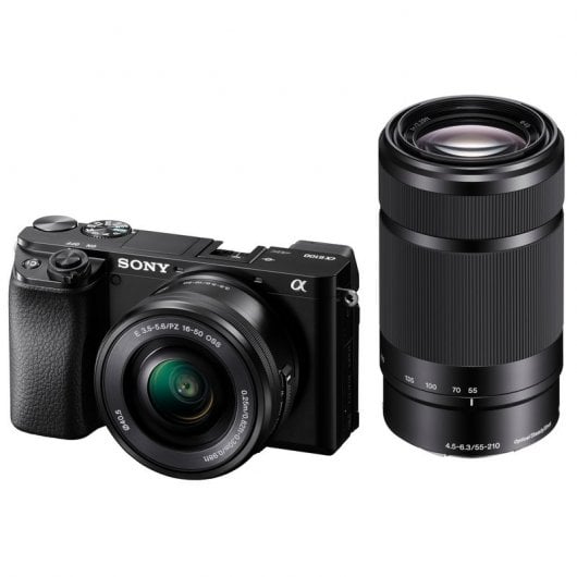 Máquina Fotográfica Mirrorless SONY ILCE-6100 + 16-50mm Sony - Câmeras digitais - mirrorless, sony, ilce-6100, 16-50mm