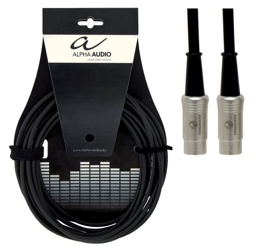 Cabo de Áudio ALPHAAUDIO (Jack - 1.5 m - Preto) Alpha Audio - Cabos de áudio e vídeo - jack, 1.5m, preto