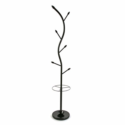 Suporte de Roupa VERSA Derby Preto (Material: metal - 185x30x30cm) VERSA - Cabides para casacos e chapéus - metal, 185x30x30cm