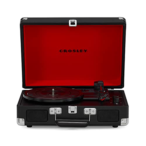 Gira-Discos CROSLEY Cruiser Plus Preto (Manual - Velocidade: 33 1/3 - 45 - 78) CROSLEY - Gira-discos e leitores de vinil - manual, 33 1/3, 45, '78