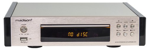 Rádio Portátil MADISON CD10 (Preto - Digital - FM/AM - Pilhas) Madison - Leitores e gravadores de cd - portátil, cd, digital, fm/am, pilhas