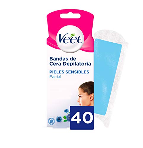 Veet Easy Gelwax Depilação Facial 40 Unidades Veet - Kits e suprimentos de depilação com cera - depilacao facial, 40 unidades, gelwax