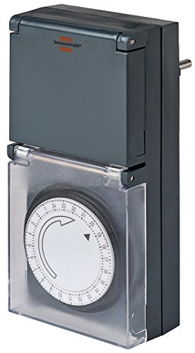 Temporizador BRENNENSTUHL 1506460 (Preto) Brennenstuhl - Tomadas e soquetes de energia - preto, ip44, resistente à água