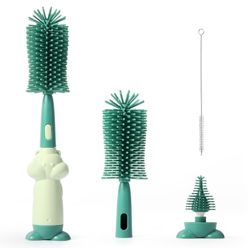 Escova de Silicone Diboniur 3 em 1 (Recondicionado Como Novo) Diboniur - Suprimentos de limpeza doméstica - silicone, 3 em 1, recarga