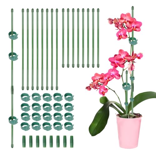 Suporte para Plantas LIONELO 16 Peças GEBETTER - Gaiolas e suportes para plantas - suporte, plantas, 16 peças