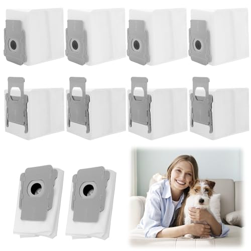 Risvow 10 Bolsas de Recarga para Robot Roomba Irobot RISVOWO - Acessórios de aspirador - filtração, pó, cabelo, irrobot