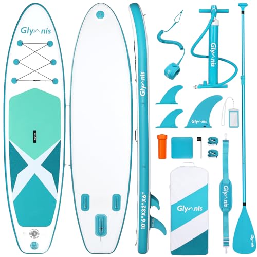 Tábuas de surf SUP inflável GYMNIS (320 x 81 x 15 cm) Glymnis - Mochilas - 320 x 81 x 15 cm, 275L, 140 kg, anti-derrapante