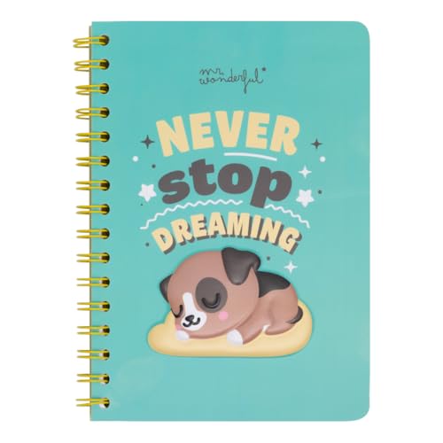 Caderno MR. WONDERFUL A5 (A5 - 21x15cm) Mr. Wonderful - Downloads de música digital - A5, 21x15cm, capa cartão, 80g/m