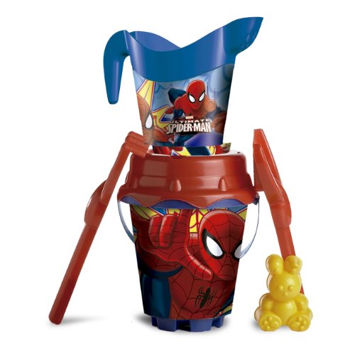 Caixa de Areia DIVERTOYS Spider-Man e Cano de Enchimento Spiderman - Massa de modelar e putty - caixa de areia, spider-man, cano de enchimento, castelos, estruturas