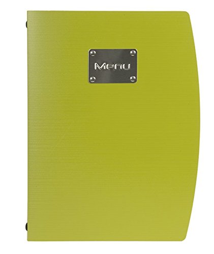 Menu Card SECURIT Rio Verde (A4 - 21 x 29.7 cm) SECURIT - Porta-contas - a4, 21 x 29.7 cm, resistente a riscos, fecho com corda