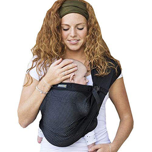 Bolsa para Bebé MINIMONKEY Sling Preto (33 x 34 cm) Minimonkey - Porta-bebês - preto, poliéster, 33x34cm