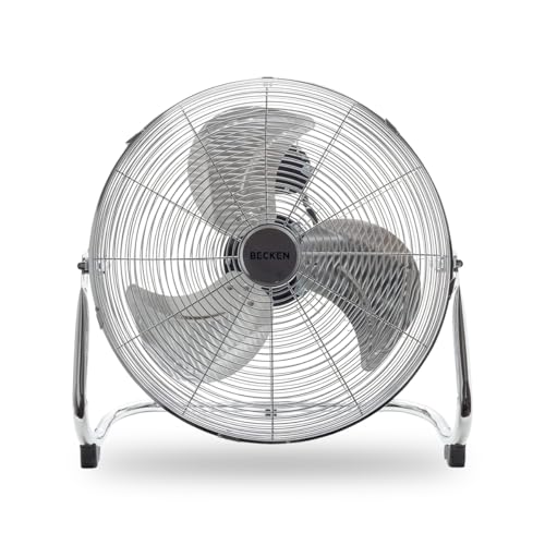 Ventoinha de Chão BECKEN 1200 (3 velocidades - 150 W) WORTEN - Ventoinhas de mesa e de pedestal - 3 velocidades, 150 W