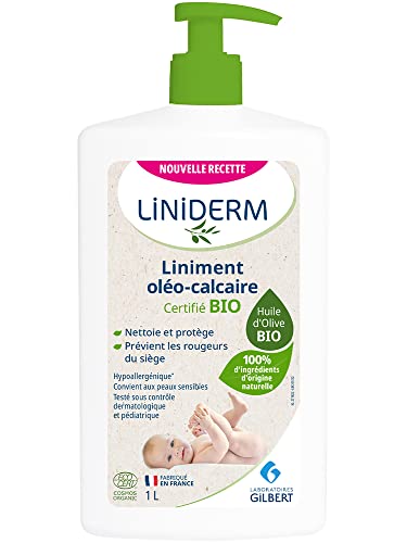 Linimento GILBERT Linimento Oléo-Calcaire Bio (1L) LINIDERM - Banho e corpo - oléo-calcaire, 1L, bio, antioxidante