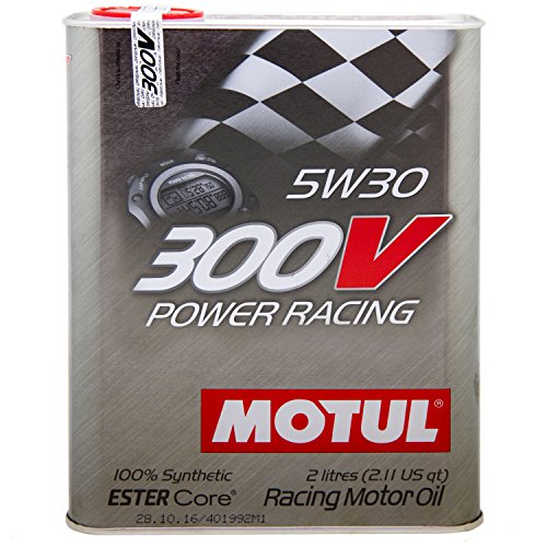 Óleo de Motor 2L Motul 300V Power Racing 5W-30 MOTUL - Lubrificantes - óleo, motor, motul, power racing, 5w-30