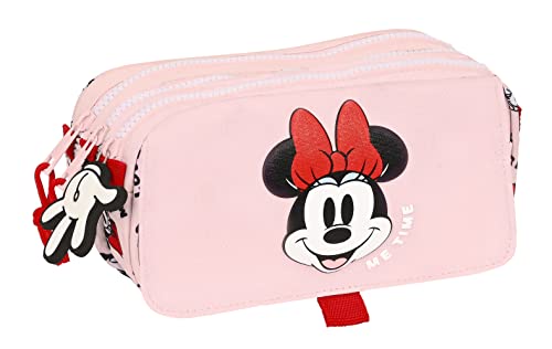 Porta-Canetas DISNEY Minnie Mouse Me Time (Multicor) safta - Bolsas, carteiras e estojos - disney, minnie mouse, multicor, pvc, gancho