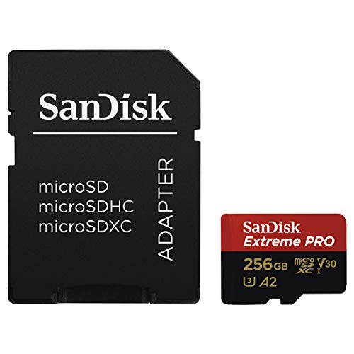 Cartão de Memória MicroSD SANDISK Extreme Pro (256 GB - Class 10, UHS-I) Sandisk - Cartões de memória flash - microsd, 256 GB, Class 10, uhs-i