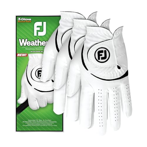 Luvas de Golfeo FOOTJOY Weathersoft Azul para Homem (3 Pares) FootJoy - Luvas de golfe - golfeo, homem, azul, 3 pares