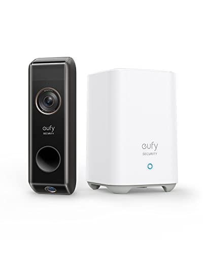 Sistema de videovigilância Eufy S330 | Branco (Domótica) Anker - Intercomunicadores - sistema videovigilância, eufy s330, sensor infravermelho passivo, 180 graus, 1920 x 1080 pixels, campo visão horizontal