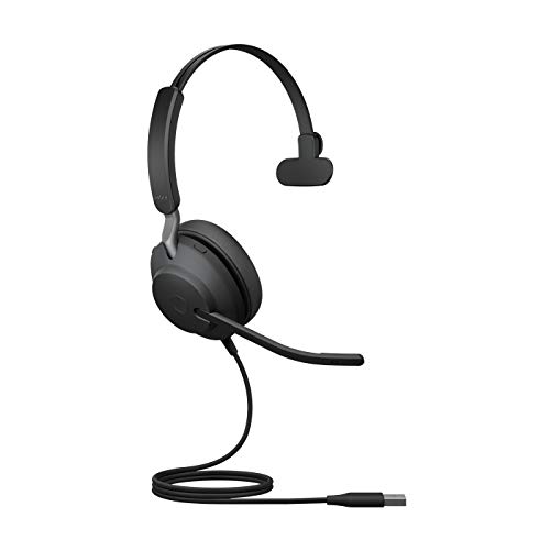 Auscultadores com Microfone JABRA Evolve2 40 Uc Mono Jabra - Fones de ouvido e headsets - microfone, mono, uc