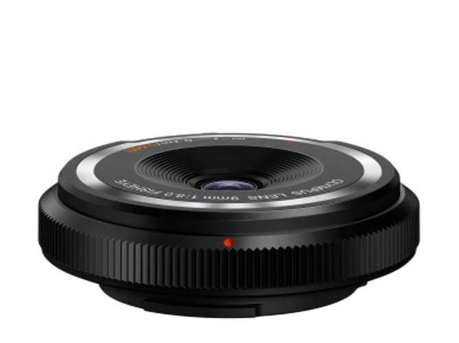 Objetiva OLYMPUS 9mm F8.0 Olho de Peixe BCL-0980 Preto Olympus - Lentes de câmera - 9mm, f8.0, tele, 140°
