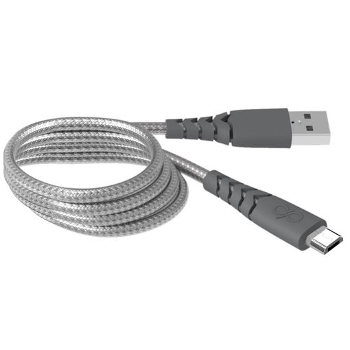 Cabo de Dados STARTECH (USB A - Micro USB B - 1.2 m - Cinzento) Force Power - Cabos de armazenamento e transferência de dados - usb a, micro-usb b, 1.2m, cinzento
