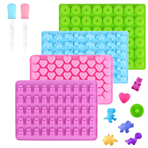 Formas para Chocolate 4Pcs Silicone Heart UKOFEW - Formas de cozinha - silicone, heart, 4pcs