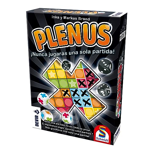 Jogo de tabuleiro DEVIR Plenus (8 anos) Devir - Jogos de tabuleiro - dados, jogadores, 10 minutos, a partir dos 8 anos
