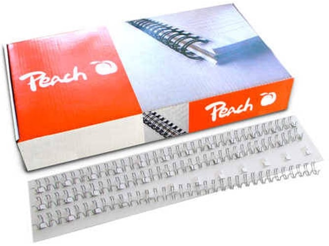 Pack de 100 Capas para Encadernação PEACH 510518 Peach - Pentes e espiras de encadernação - a4, 105 folhas, satinado, papel guia