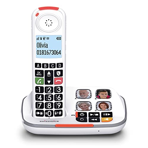 Telefone sem fio SWISSVOICE XTRA 2355 Branco Swissvoice - Telefonia - sem fio, SwissVoice, xtra 2355, branco