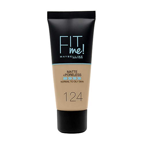 Base MAYBELLINE Fit Me Matte Poreless Foundation 125 Sand MAYBELLINE - Maquiagem facial - matte, poreless, sand