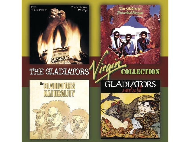 CD The Gladiators - Virgin Collection (2 CDs) The Gladiators - The Virgin Collection - 2 Cds - Música e gravações de som - cd, the gladiators, virgin collection, 2 cds