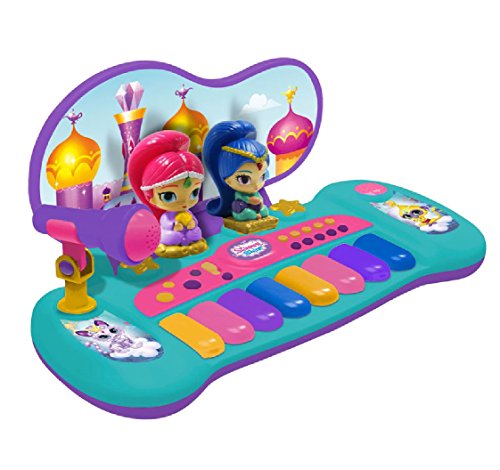 Boneca SHIMMER & SHINE Orgue com Figuras (Idade Mínima Recomendada: 3 anos) REIG - Instrumentos de brinquedo - orgue, figuras, microfone, teclas