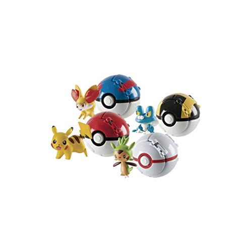 Figura de Ação POKÉMON Poké Ball Throw´n Pop (Idade Mínima Recomendada: 4 anos) TOMY - Bonecos de ação e brinquedo - figura, ação, pokemon, pokedrama, lançamento