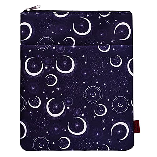 Capa de Livro para Lunas e Estrelas Soft Touch LParkin - Capas de livros - soft touch, lunares, estrelas, tecido macio, fecho de correr