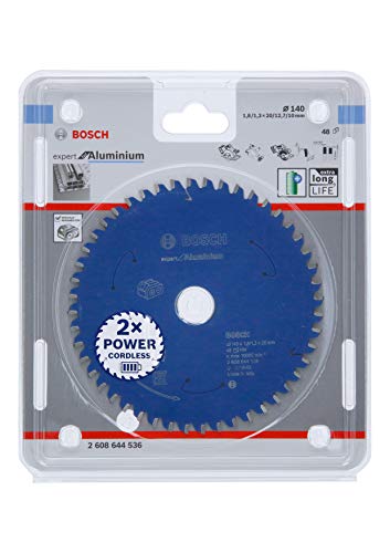 Lâmina de Serra Circular BOSCH 2 608 644 536 Bosch - Lâminas de serra - 140 x 18 mm, 48 dentes, 1,8/1,3 mm, 2 608 644 536
