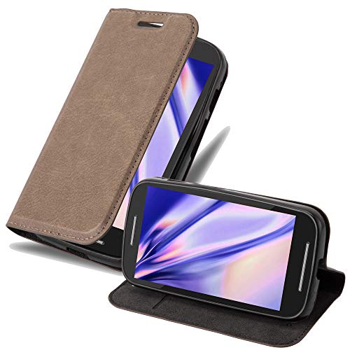 Capa Motorola Moto E1 CADORABO Castanho CADORABO - Capas para telemóveis - motorola, Moto E1, cadorabo, castanho