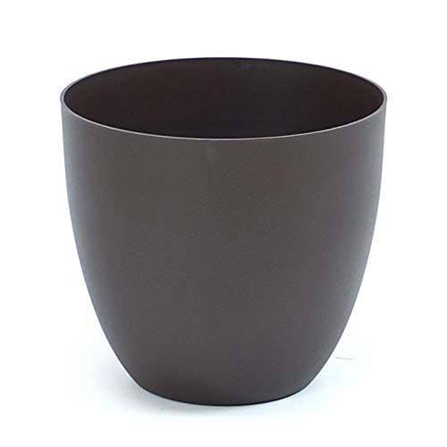Vaso PLASTIKEN Tes (Plástico - 20 x 20 x H 22 cm) Plastiken - Vasos e canteiros - plástico, bronze, 20x20x22cm