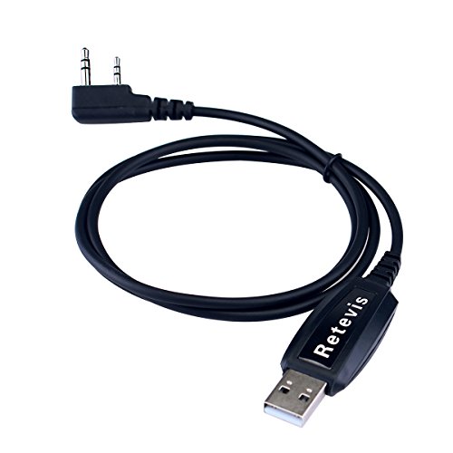 Cabo de Comunicação RETEVIS (Walkie-Talkie) Retevis - Cabos de armazenamento e transferência de dados - RCA, jack 3.5mm, plug & play, preto