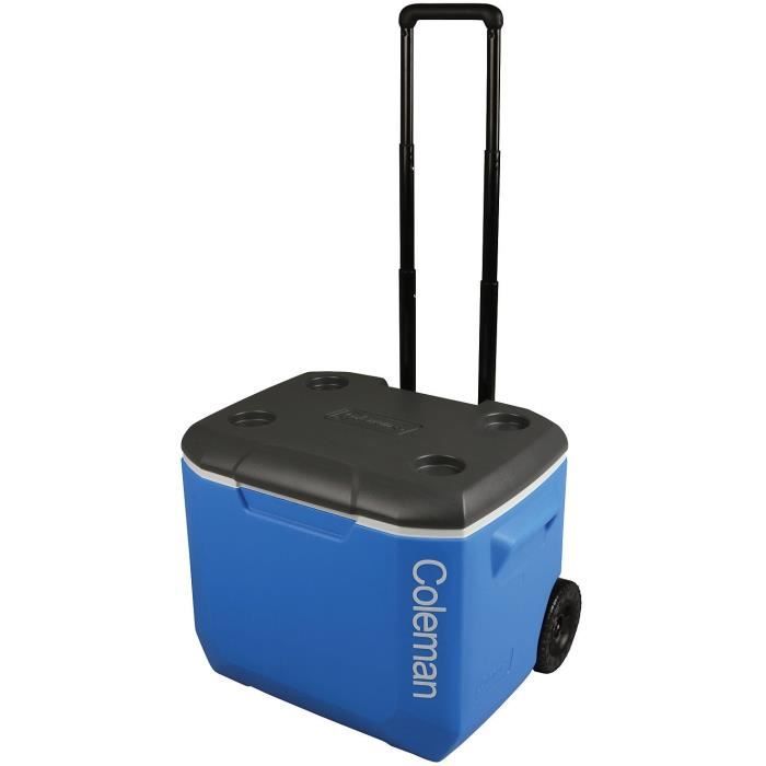 Coleman 60 Qt. Refrigerador Portátil Azul (Refrigeración - 56 L) Coleman - Porta-alimentos e bebidas - 5,6 L, azul, portátil, polietileno