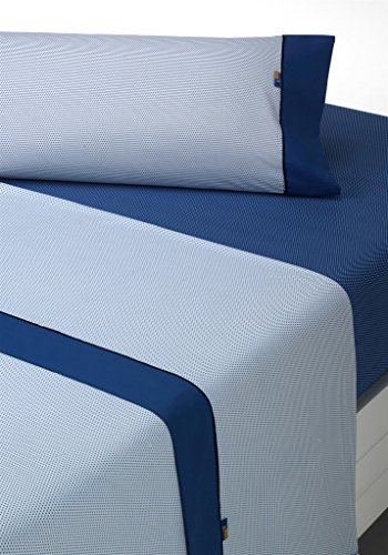 Conjunto de Lençóis SABANALIA Mota (105x200cm) SABANALIA - Roupa de cama - impressão digital, 1 lençol de baixo, 2 lençóis superiores, 105x200cm
