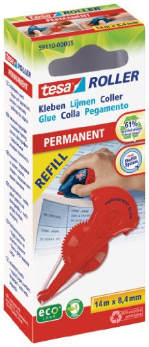 Recarga para Rolos de Cola Permanente TESA Eco TESA - Adesivos e ímãs para artesanato - recarga, tesa eco, rolos de cola